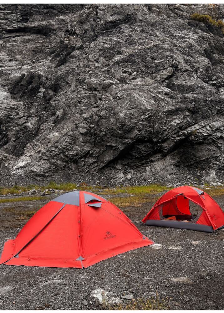 เต็นท์เดินป่า MOUNTAINHIKER รุ่น SZK1259 ขนาด 210X40X110ซม.,สีแดง